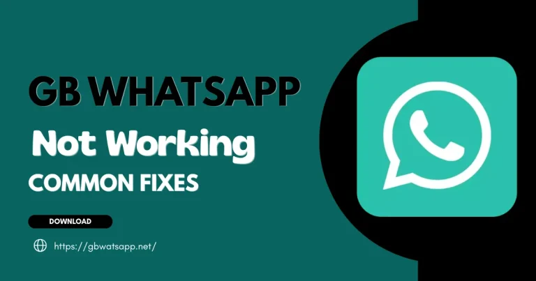 GB WhatsApp Common fixes